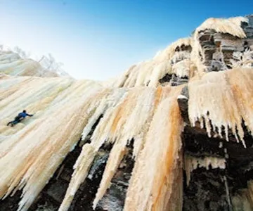 From Rovaniemi: Frozen Waterfalls of Korouoma Tour